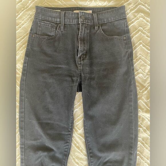 Levi’s Premium 721 High Rise Skinny Women’s Jeans - Black 26 - Picture 3 of 10